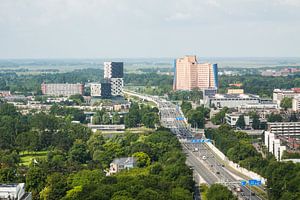 Blick auf die Südliche Ringstraße von Groningen von Volt