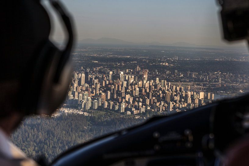 Vancouver vanuit een vliegtuig par Irene Hoekstra
