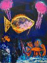 Happy fish von Gabi Hampe Miniaturansicht