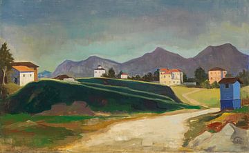 Karl Hofer, The road to Lugano, circa 1930