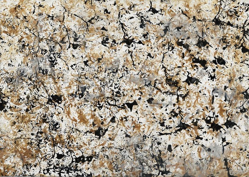 A nod to Pollock by Angel Estevez