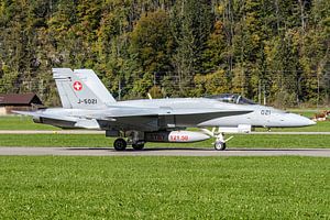 Boeing F/A-18C Hornet der Schweizer Luftwaffe.