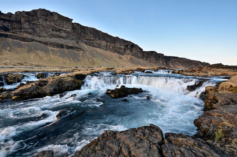 IJsland - Waterval by Martin Jansen