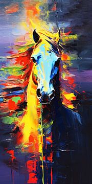 Paard Schilderij van Preet Lambon