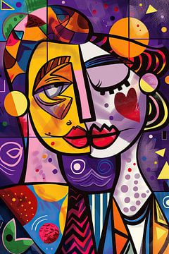 Picasso Love van Kunst Kriebels