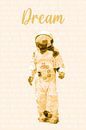 Spaceman AstronOut (DREAM) van Gig-Pic by Sander van den Berg thumbnail