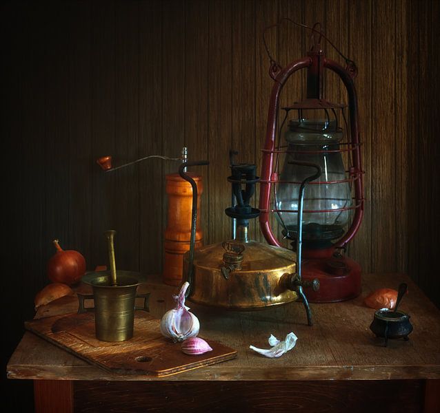 retro still life by Mykhailo Sherman
