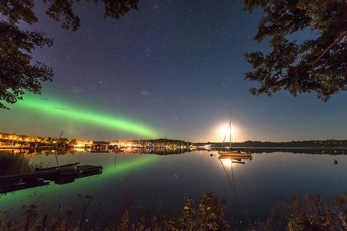 Nothern lights about Loftahammar