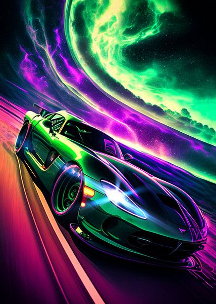 Galactic Green Viper Hyperdrive by John Dan