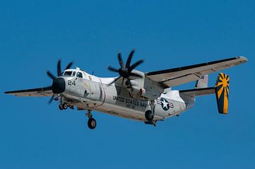 C-2 Greyhound landt op North Island van HB Photography