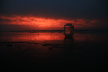 Zonsondergang 