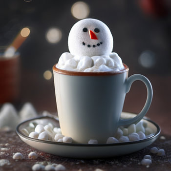 Délice du bonhomme de neige