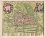 Plattegrond van de stad Utrecht, Jan van Vianen, 1695 van Historisch Utrecht thumbnail