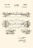 SKATEBOARD PATENT 1962