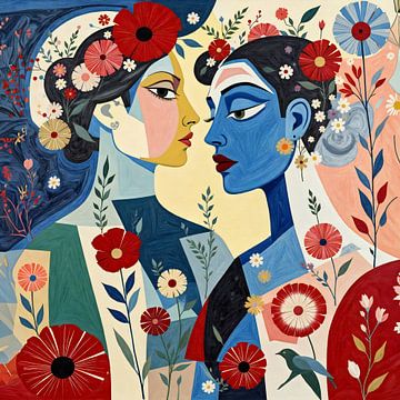 Duale Harmonie in Blüte