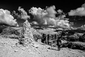 Mystisches Dolomitenpanorama