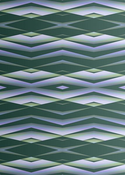 Abstract geometry shapes pastel by FRESH Fine Art