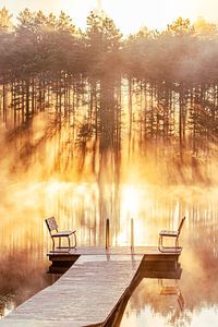 Finlande, un matin brumeux