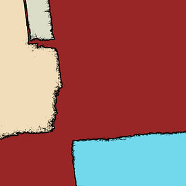 Abstrakte Gedanken / minimalistische Formen 03 von Kerstin Franz