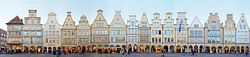Münster Prinzipalmarkt Panorama