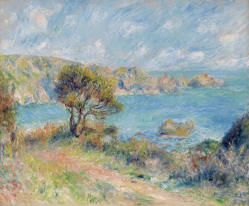 Uitzicht op Guernsey, Pierre-Auguste Renoir