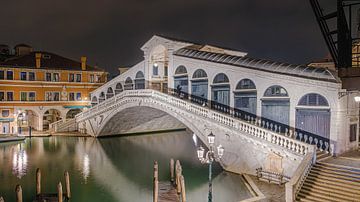 Venise Pont du Rialto sur Kurt Krause