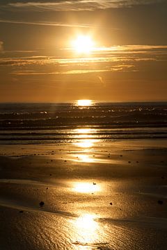 Zonsondergang Normandie by Esther Swaager