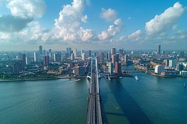 aerial photography over land