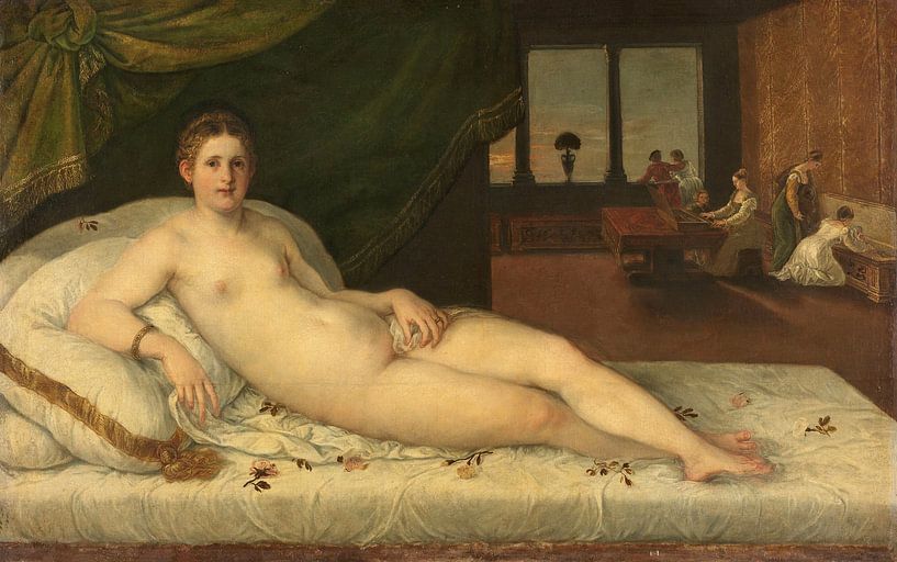 Liegende Venus, Lambert Sustris von Meisterhafte Meister