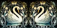 Art nouveau zwamen