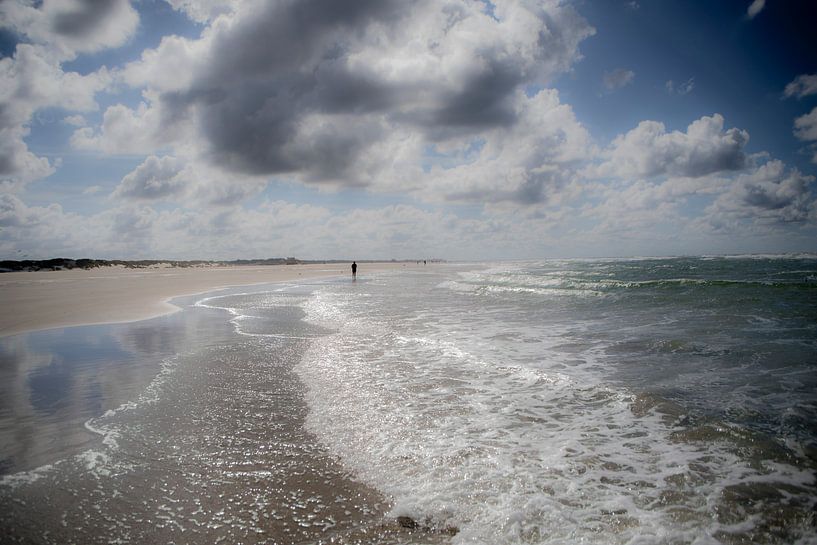 Lonely by the sea by Roelinda Tip