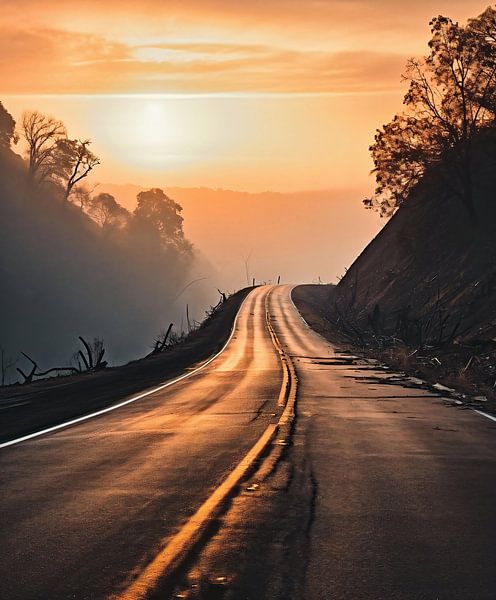 Automne dans le parc national de Yosemite par fernlichtsicht