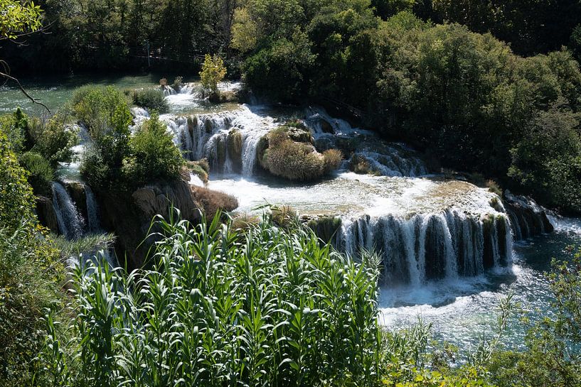 Krka waterfall by Henriette Tischler van Sleen