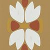 CALM FLOWERS 01 BEIGE von TW living