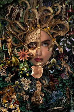 Medusa's Tuin van Mythe en Schoonheid