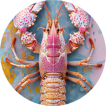 Lobster Luxe - LENTE PASTEL KREEFT van Marianne Ottemann - OTTI