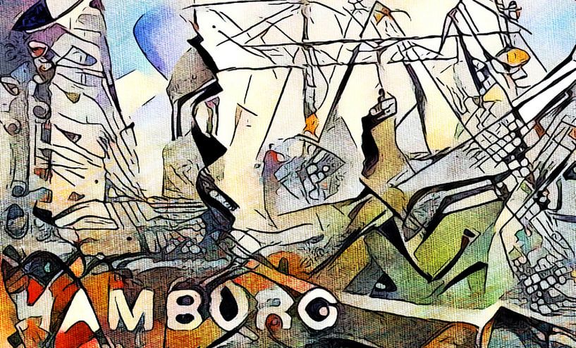 Hamburg von zam art