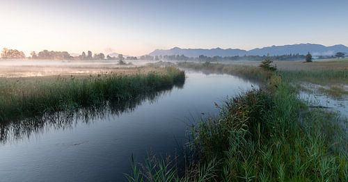 Sunrise at the Ach (Staffelsee)