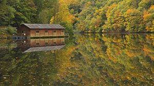 Réservoir aux couleurs de l'automne