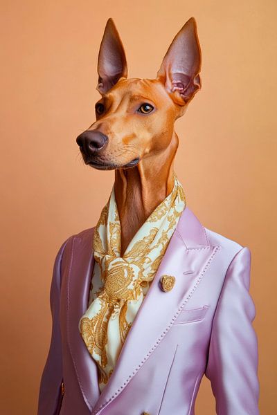 Pharaoh Hound by Poster Art Shop