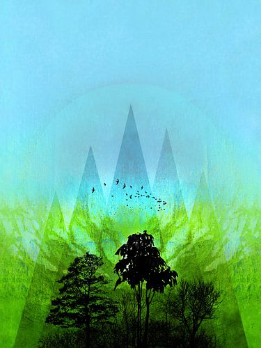 TREES under MAGIC MOUNTAINS V-HF-GREEN