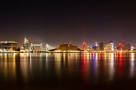 Skyline Rotterdam by Edwin van der Kooij