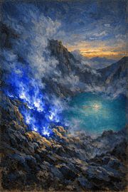 Le feu bleu du Kawah Ijen – La flamme volcanique de l'Indonésie sur Vínculae