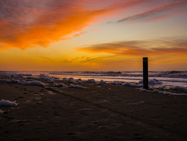 Sunset on Texel by Jasper van der Vos