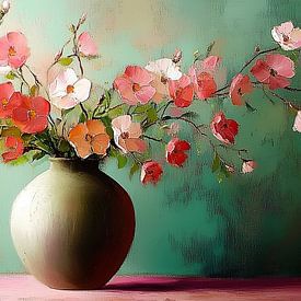 Flower Vase by Wonderful Art
