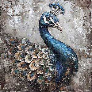 Blauer Pfau