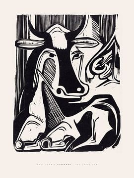 Ernst Ludwig Kirchner - Die große Kuh