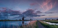 Kinderdijk - Blue hour