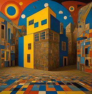 Une vie colorée en ville