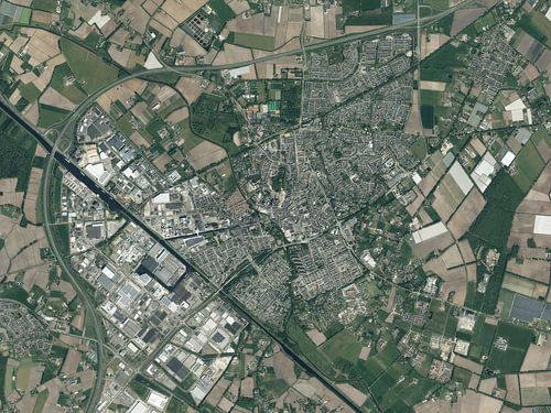 Luchtfoto van Veghel
